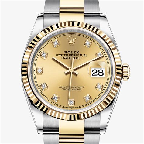 rolex acciaio oro datejust|rolex orologio datejust.